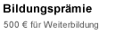 Bildungsprämie